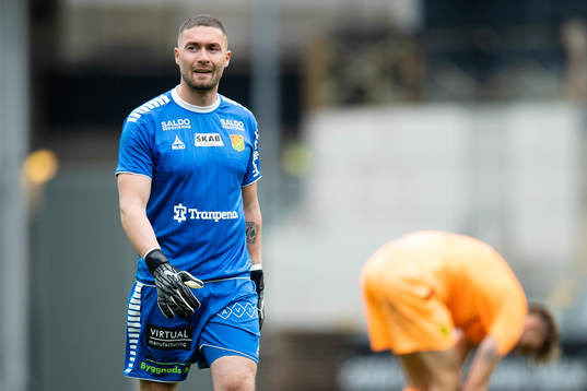 GAIS målvakt Mergim Krasniqi