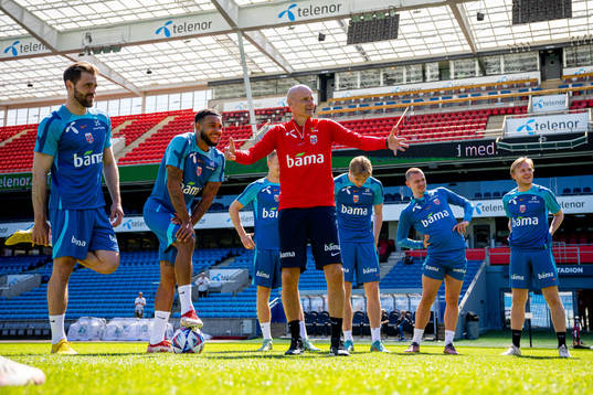 Ståle Solbakken, head coach of the Norwegian national