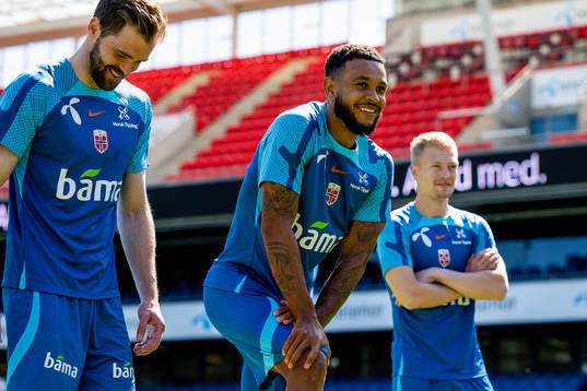 Joshua King of the Norwegian national football team