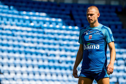 Julian Ryerson of the Norwegian national football team
