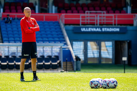 Ståle Solbakken, head coach of the Norwegian national