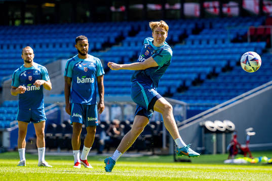 Kristian Thorstvedt of the Norwegian national football team