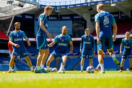 Brede Moe, Kristian Thorstvedt and Veton Berisha of the