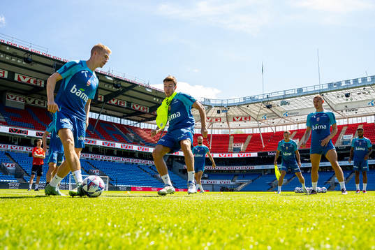 Andreas Hanche-Olsen and Fredrik André Bjørkan of the