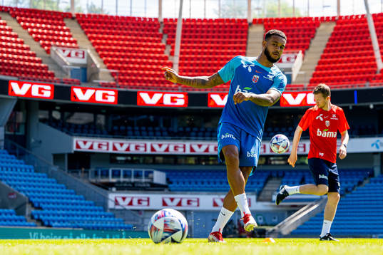 Joshua King of the Norwegian national football team