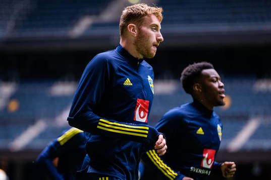 Dejan Kulusevski of the Swedish national football team