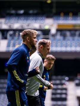 Christoffer Nyman of the Swedish national football team