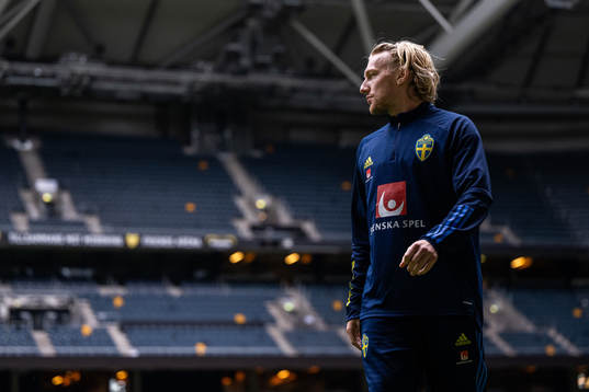 Emil Forsberg of the Swedish national football team