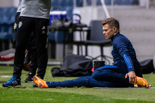 Viktor Claesson of the Swedish national football team