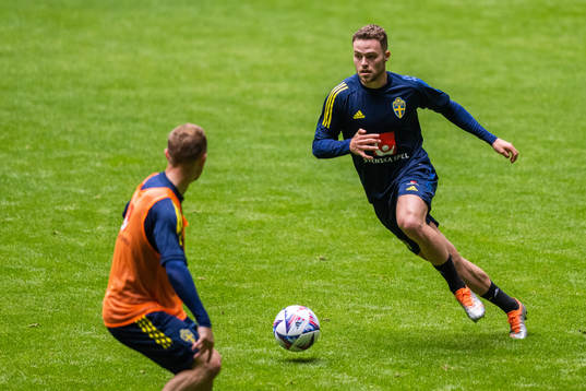 Gabriel Gudmundsson of the Swedish national football team