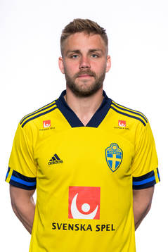 Christoffer Nyman of the Swedish national football team