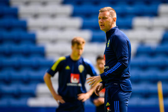 Head coach Andreas Pettersson