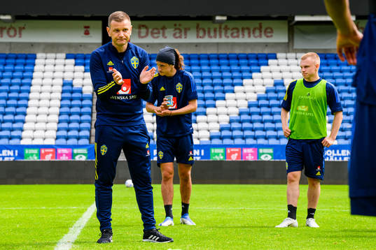 Head coach Andreas Pettersson