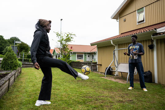 Joel och Charité Mumbongo