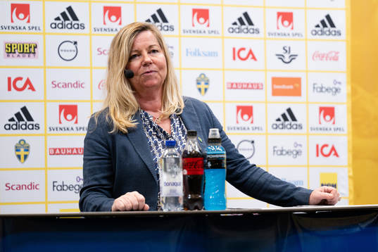 Marika Domanski Lyfors, Team Manager of the Swedish