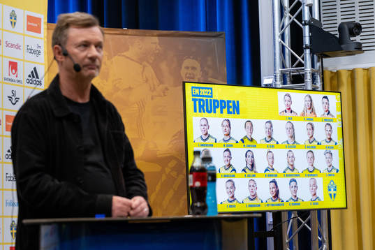 Head coach Peter Gerhardsson of the Swedish women’s