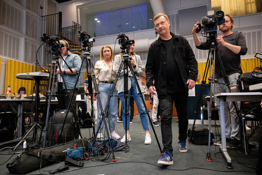 Head coach Peter Gerhardsson of the Swedish women’s