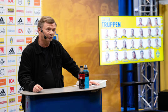 Head coach Peter Gerhardsson of the Swedish women’s