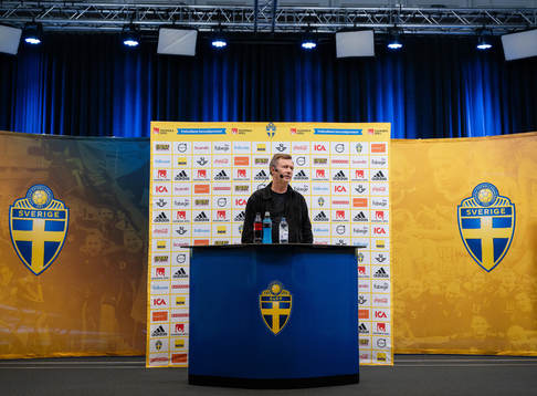 Head coach Peter Gerhardsson of the Swedish women’s