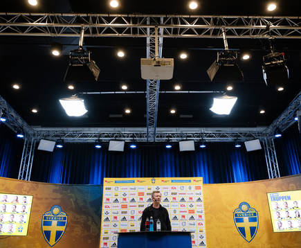 Head coach Peter Gerhardsson of the Swedish women’s