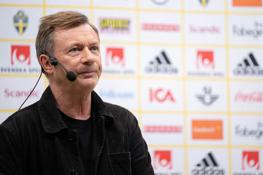 Head coach Peter Gerhardsson of the Swedish women’s