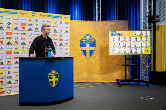 Head coach Peter Gerhardsson of the Swedish women’s