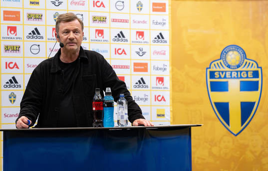 Head coach Peter Gerhardsson of the Swedish women’s