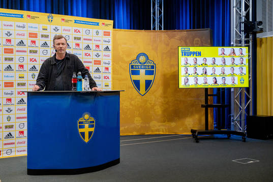 Head coach Peter Gerhardsson of the Swedish women’s