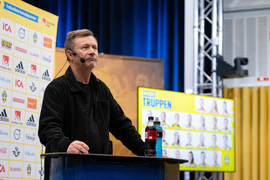 Head coach Peter Gerhardsson of the Swedish women’s