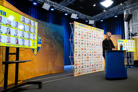 Head coach Peter Gerhardsson of the Swedish women’s