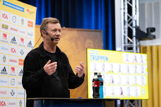 Head coach Peter Gerhardsson of the Swedish women’s