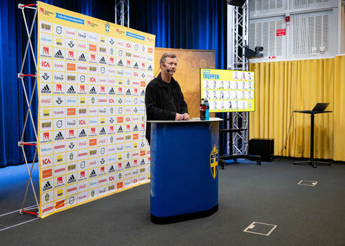 Head coach Peter Gerhardsson of the Swedish women’s