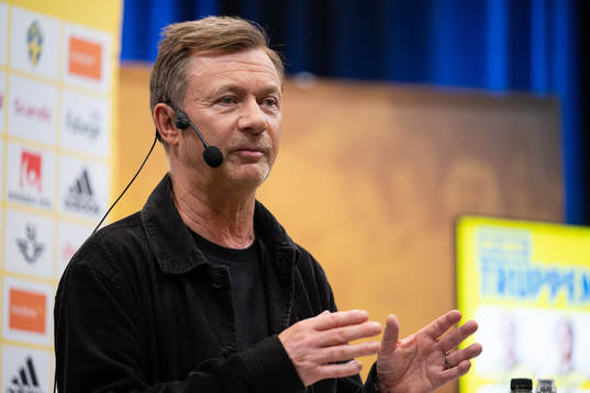 Head coach Peter Gerhardsson of the Swedish women’s
