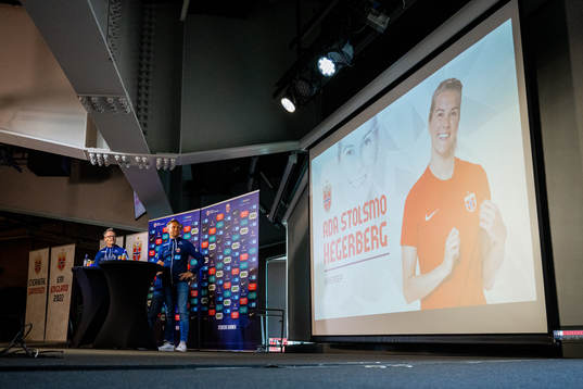 Martin Sjögren, head coach of the Norwegian women's
