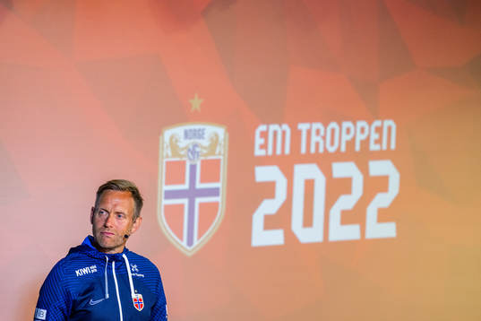 Martin Sjögren, head coach of the Norwegian women's