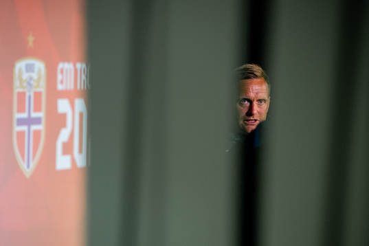Martin Sjögren, head coach of the Norwegian women's