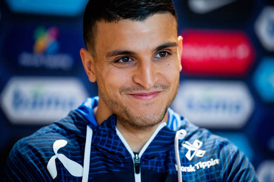 Mohamed Elyounoussi of the Norwegian national football team