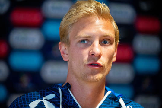 Morten Thorsby of the Norwegian national football team