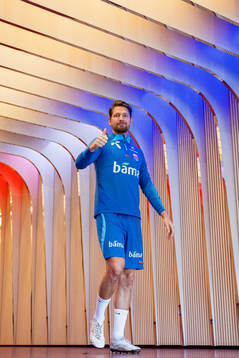 Stefan Strandberg of the Norwegian national football team