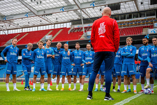 Marius Lode, Martin Ødegaard, Sander Berge, Erling Braut