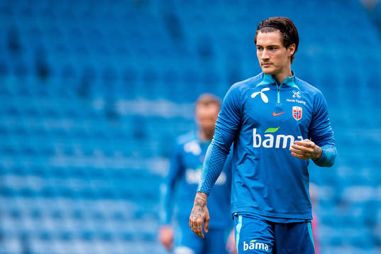 Mathias Normann of the Norwegian national football team