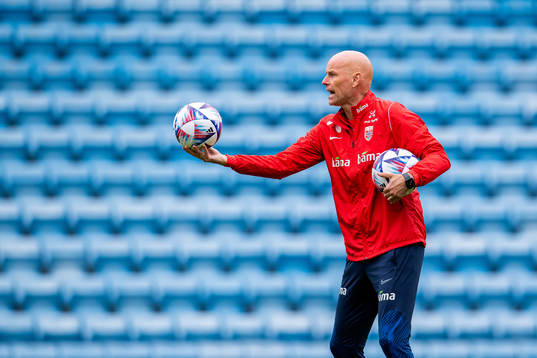 Ståle Solbakken, head coach of the Norwegian national