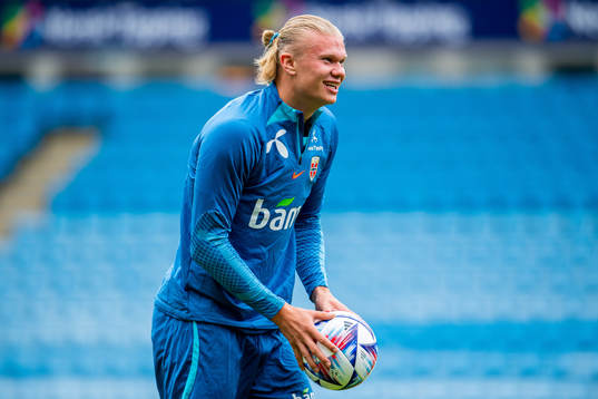 Erling Braut Haaland of the Norwegian national football team
