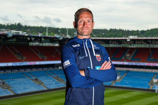 Martin Sjögren, head coach of the Norwegian women's