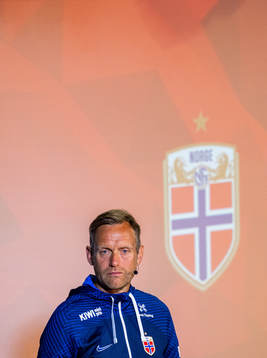 Martin Sjögren, head coach of the Norwegian women's