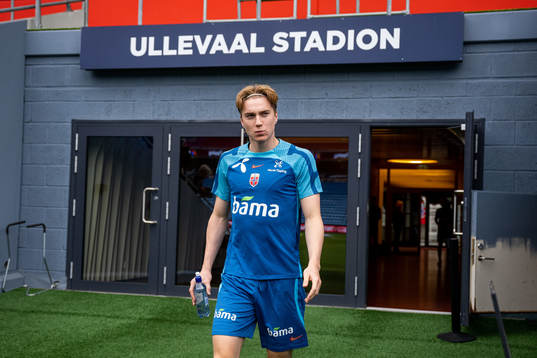 Kristian Thorstvedt of the Norwegian national football team