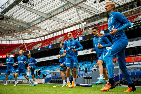 Leo Østigård of the Norwegian national football team