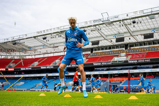 Dennis Johnsen of the Norwegian national football team