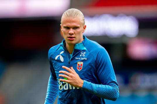 Erling Braut Haaland of the Norwegian national football team