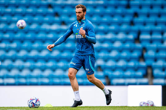 Brede Moe of the Norwegian national football team